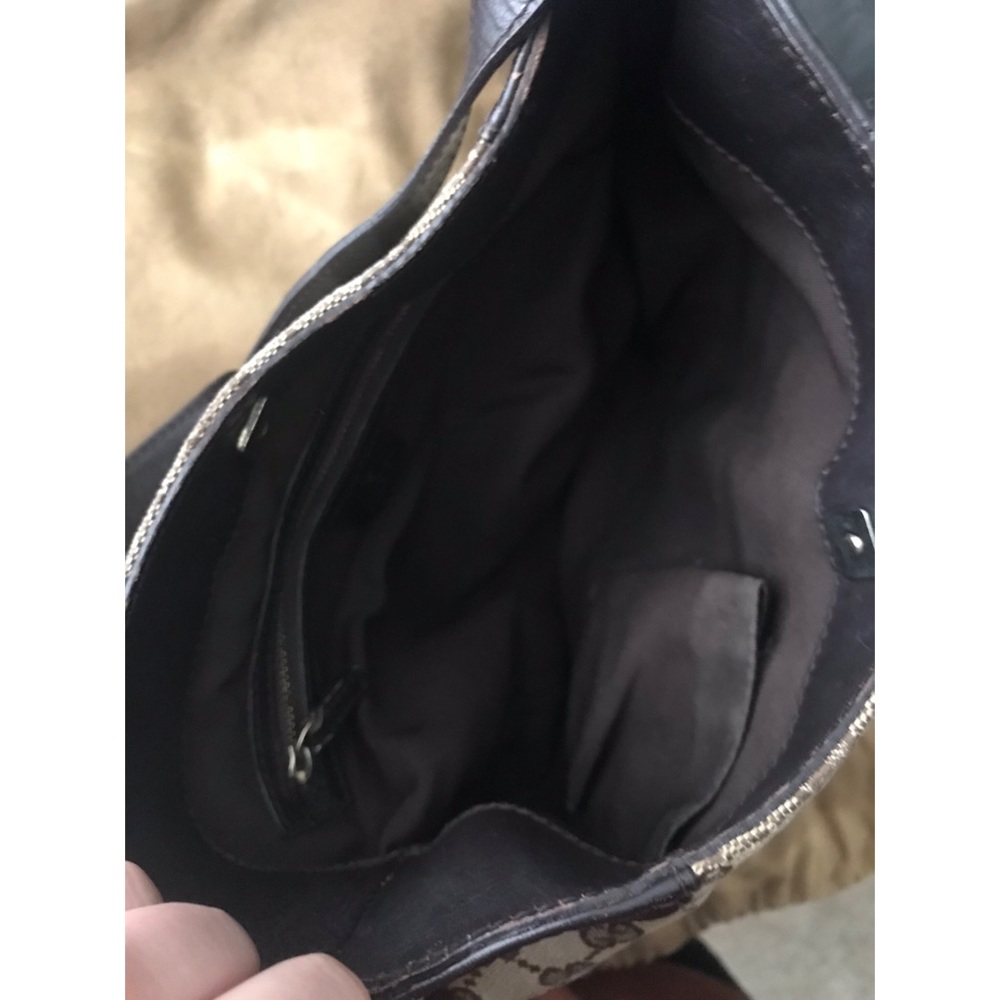 Authentic Gucci Canvas Hasler Horsebit Hobo bag - Picture 2 of 7